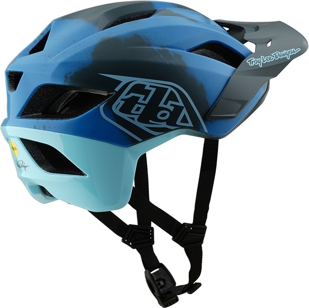 Troy Lee Designs Mips Flowline SE Badge Camo Bicycle Helmet