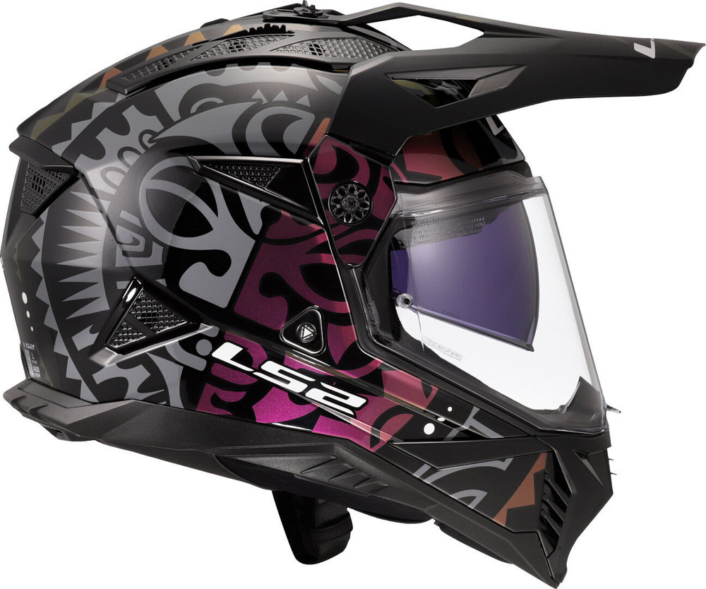LS2 MX702 Pioneer II Rangi Motocross Helmet