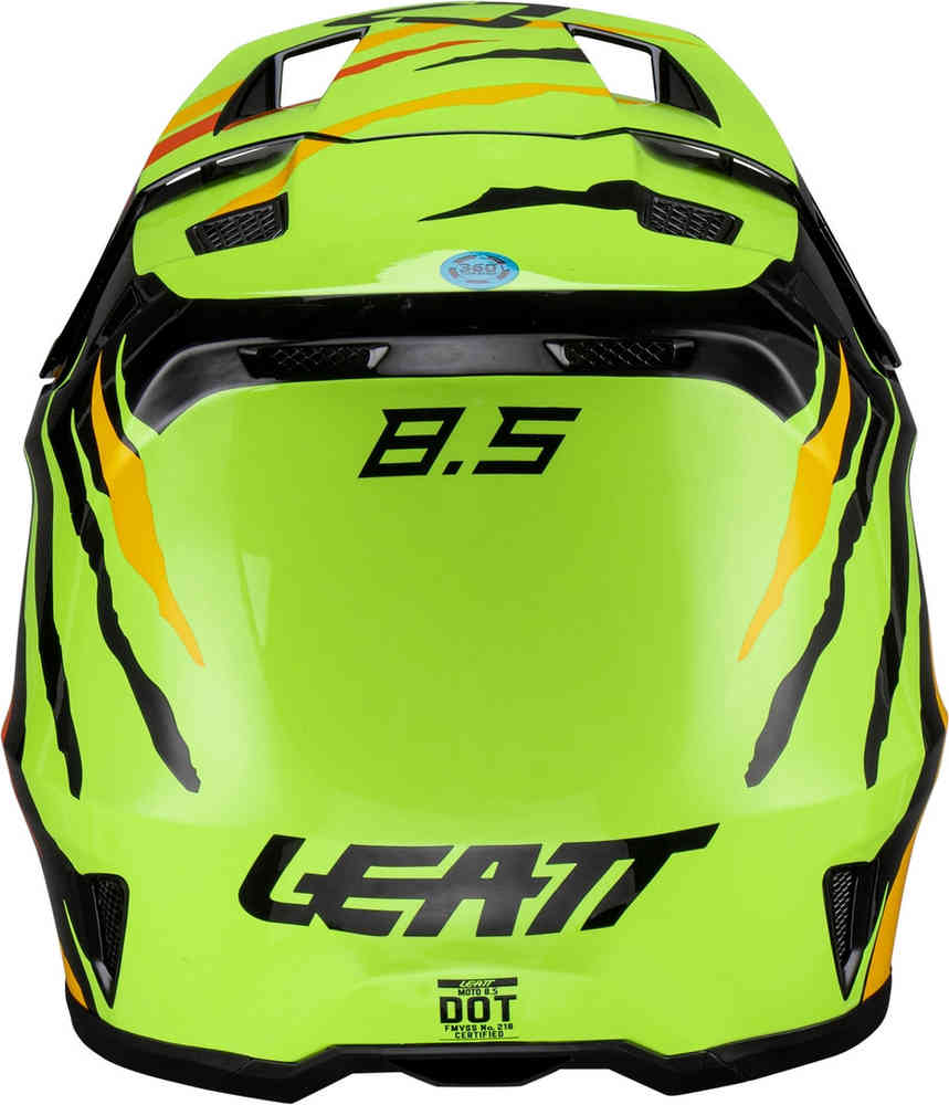 Leatt 8.5 Tiger Motocross Helmet with Goggles