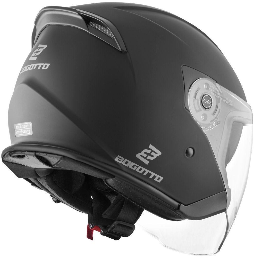 Bogotto V586 BT Bluetooth Jet Helmet
