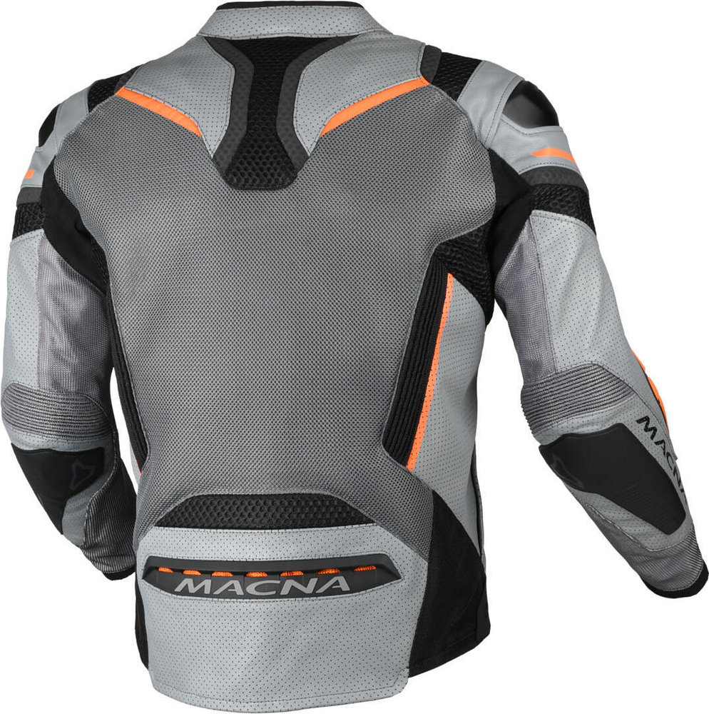 Macna Galvic perforated Motorcycle Leather/Textile Jacket