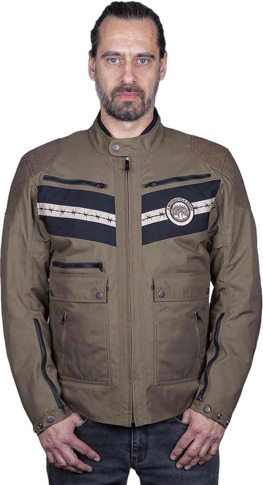 Helstons Sand waterproof Motorcycle Textile Jacket