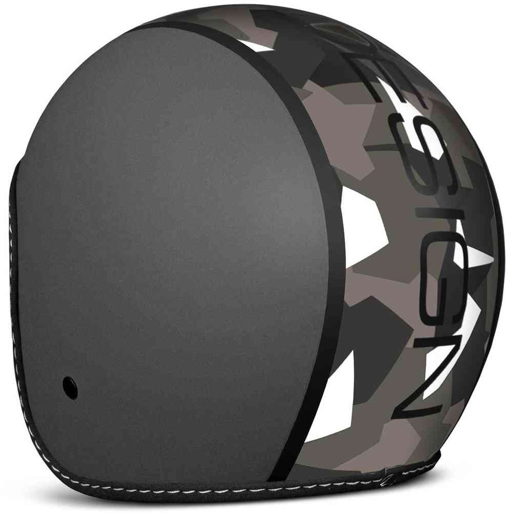 MOMODESIGN Blade Camouflage Jet Helmet Titan Matt