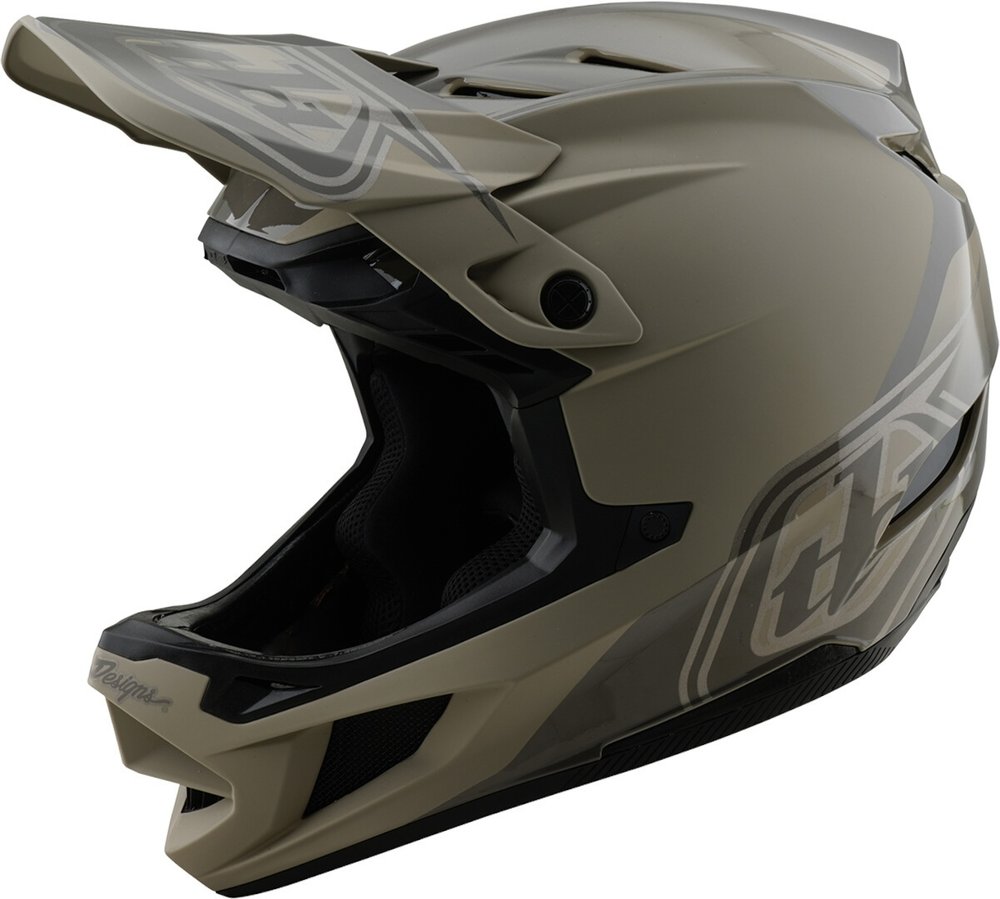 Troy Lee Designs D4 Mips Shadow Polyacrylite Downhill Helm