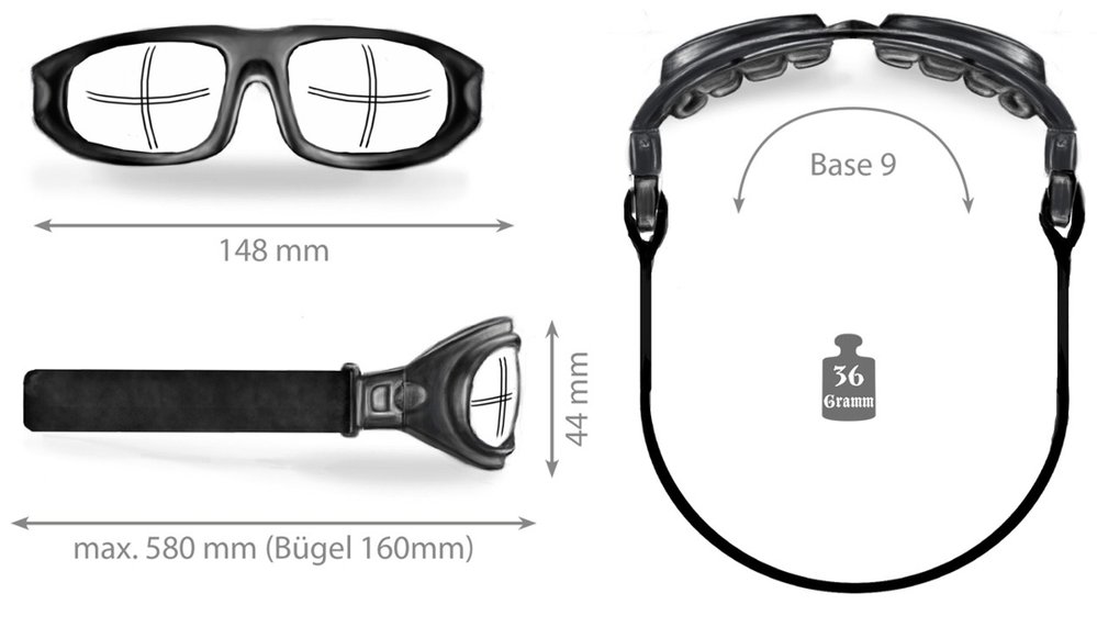 Helly Bikereyes Eagle Motorcycle Goggles