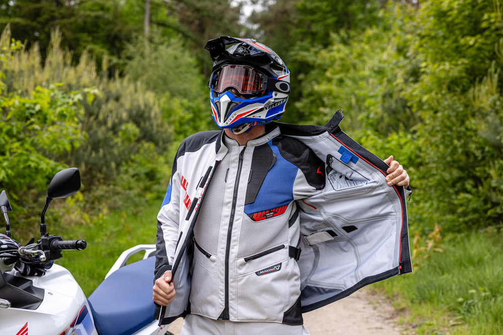 Macna Synchrone waterproof Motorcycle Textile Jacket