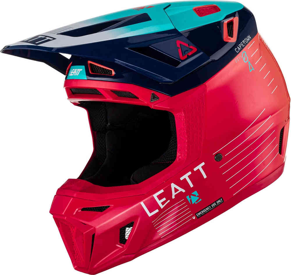 Leatt 8.5 Royal Motocross Helmet with Goggles