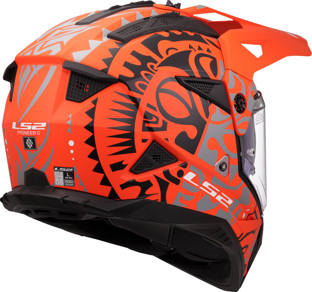 LS2 MX702 Pioneer II Rangi Motocross Helmet