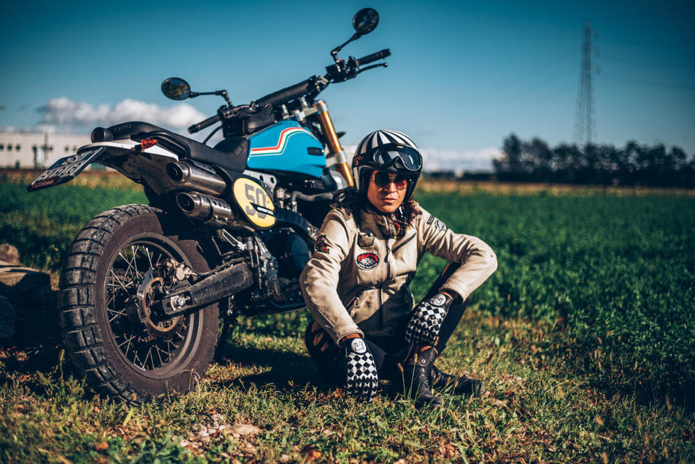 HolyFreedom Zero Ladies Motorcycle Leather Jacket