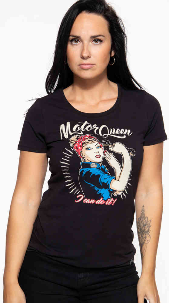 Queen Kerosin Motor Queen - I Can Do It Ladies T-Shirt