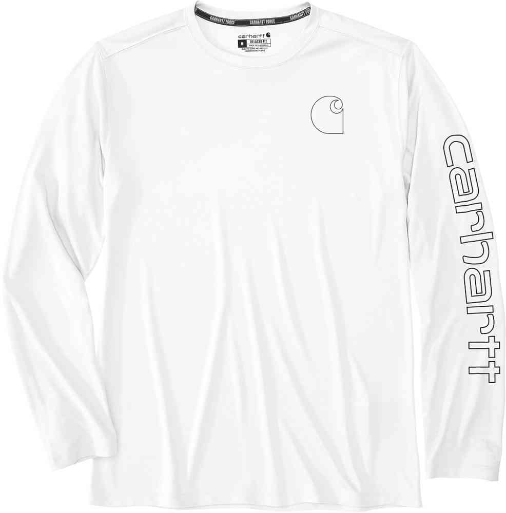 Carhartt Force Sun Defender™ Long-Sleeve Logo Graphic Long-Sleeve Functional Shirt