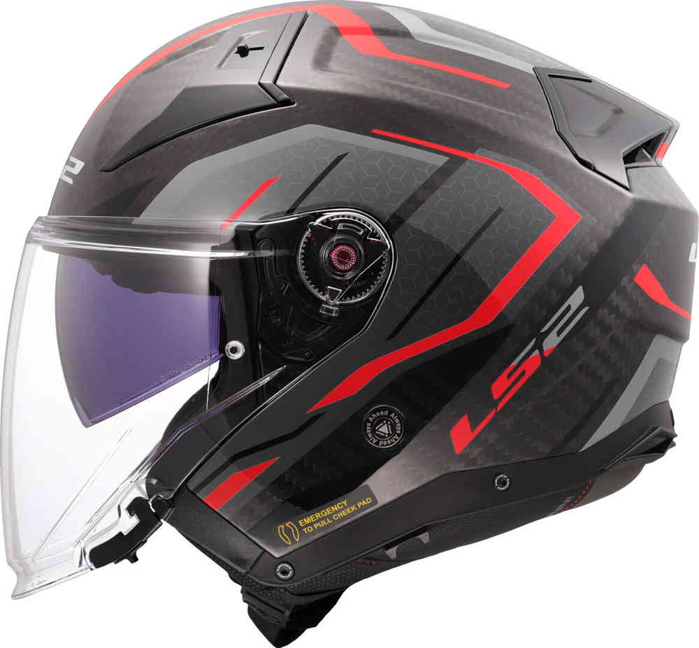 LS2 OF603 Infinity II Carbon Urus Jet Helmet