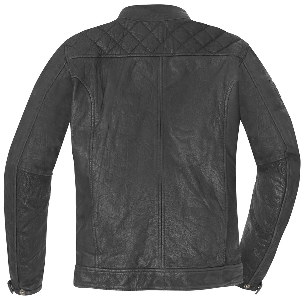 HolyFreedom Burn Out Black Motorcycle Leather Jacket