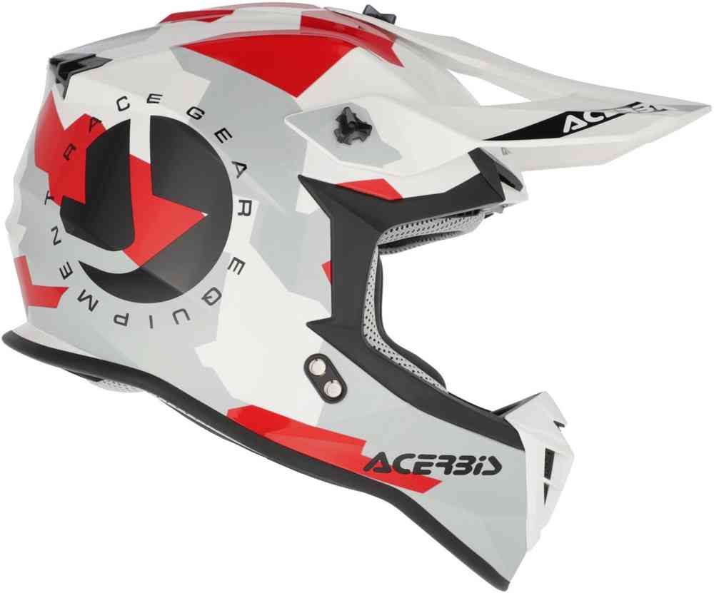 Acerbis Linear Graphic Motocross Helmet