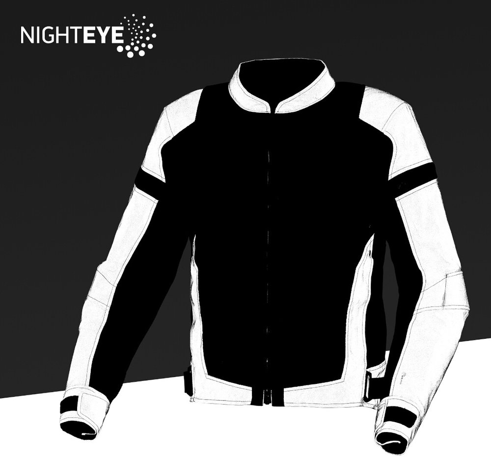 Macna Velotura NightEye Motorcycle Textile Jacket