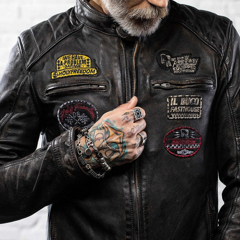 HolyFreedom Zero Evolution Motorcycle Leather Jacket