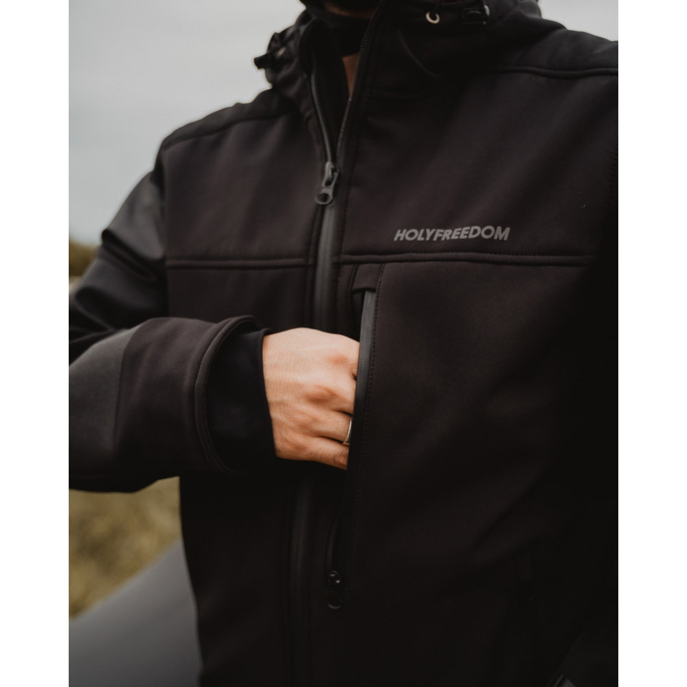 HolyFreedom Prison Softshell Motorcycle Textile Jacket