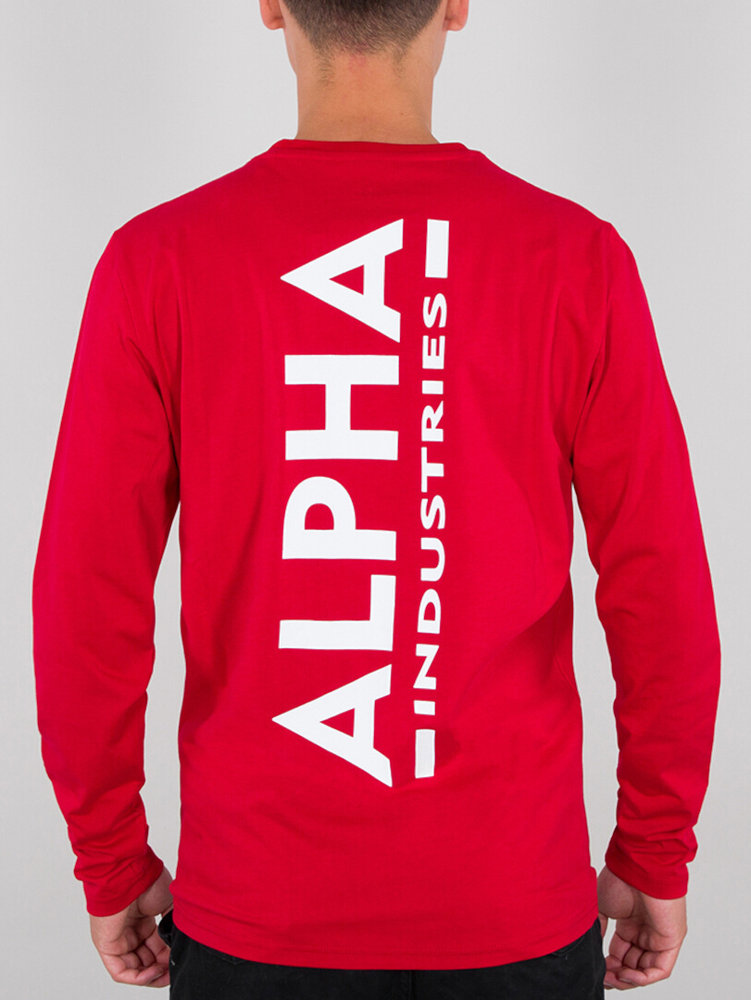 Alpha Industries Back Print Heavy Longsleeve Shirt