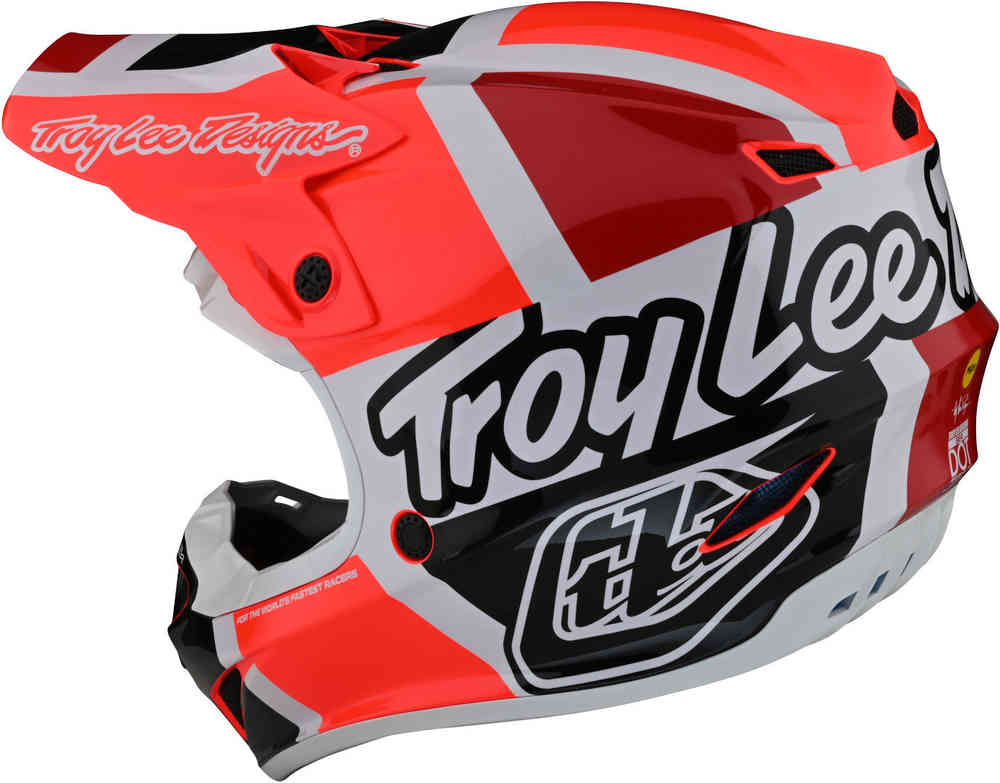 Troy Lee Designs SE4 Polyacrylite MIPS Quattro Motocross Helmet