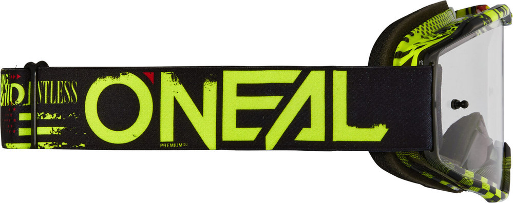 Oneal B-10 Attack Clear Motocross Goggles