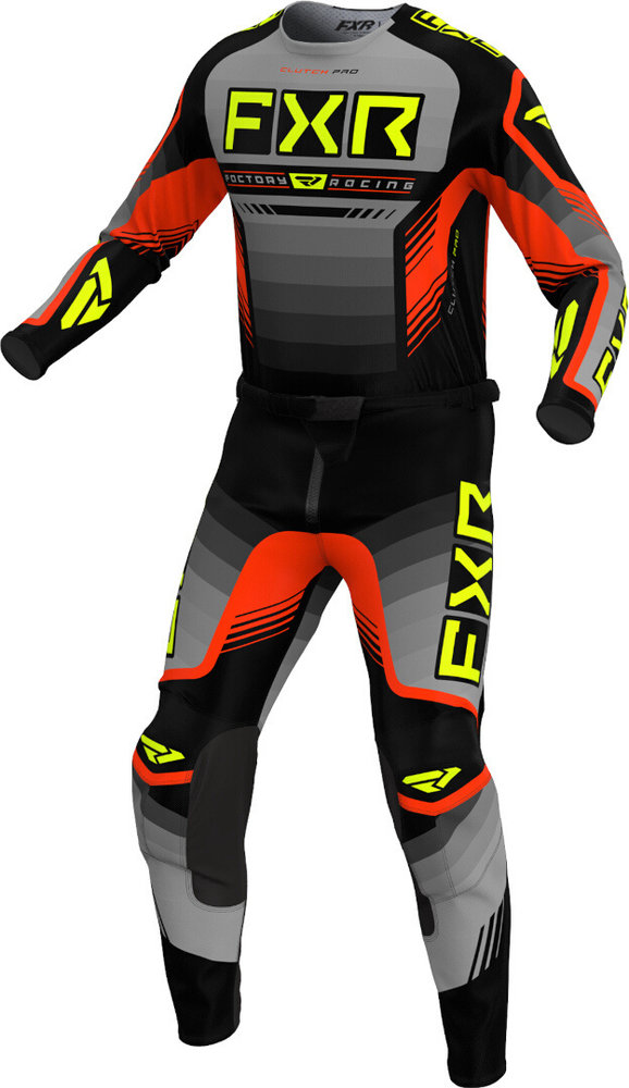 FXR Clutch Pro Hi Vis 2024 Motocross Pants