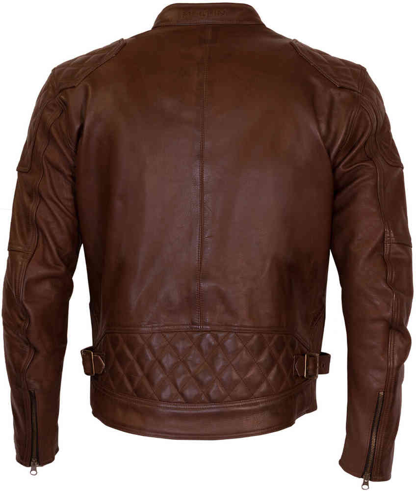 Merlin Chester D3O Cafe Motorcycle Leather Jacket