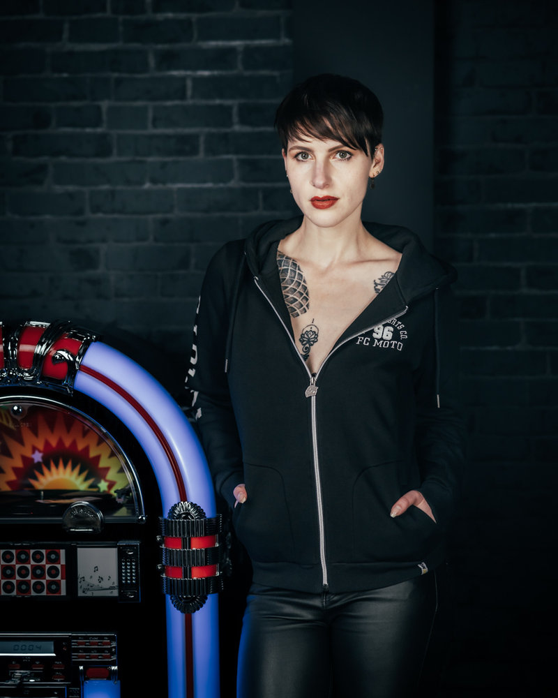 FC-Moto Moto-H Ladies Zip Hoodie