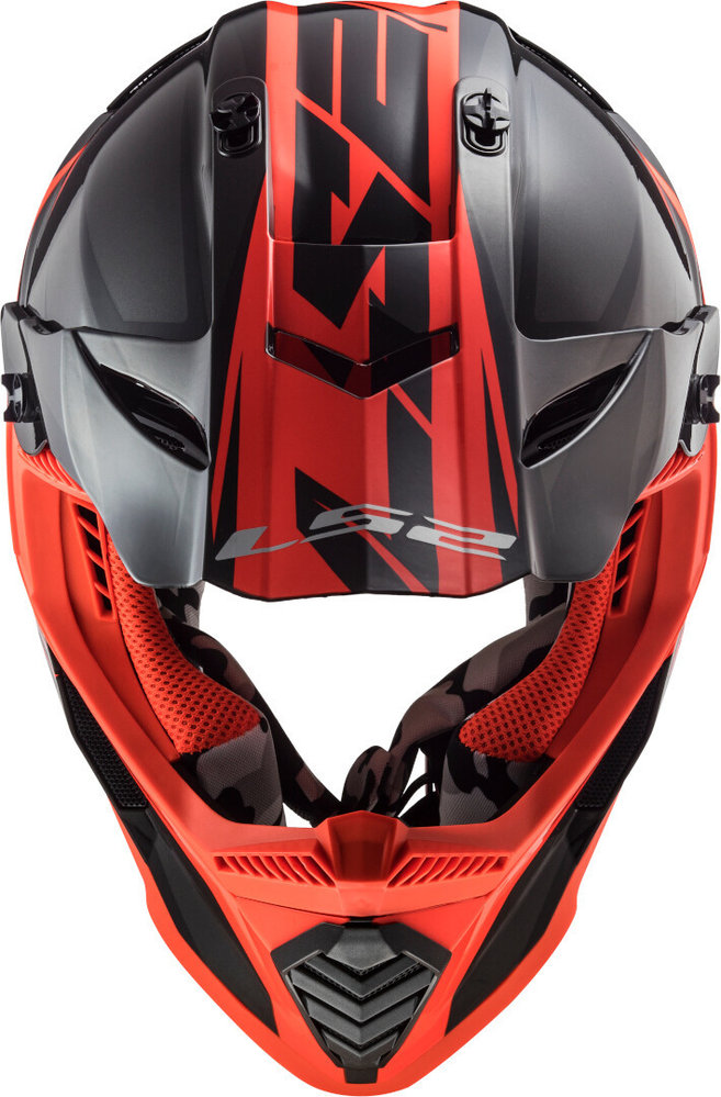 LS2 MX437 Fast Evo Roar Motocross Helmet