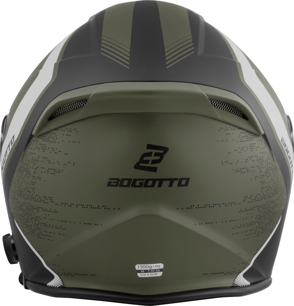 Bogotto H586 BT Illus Bluetooth Jet Helmet