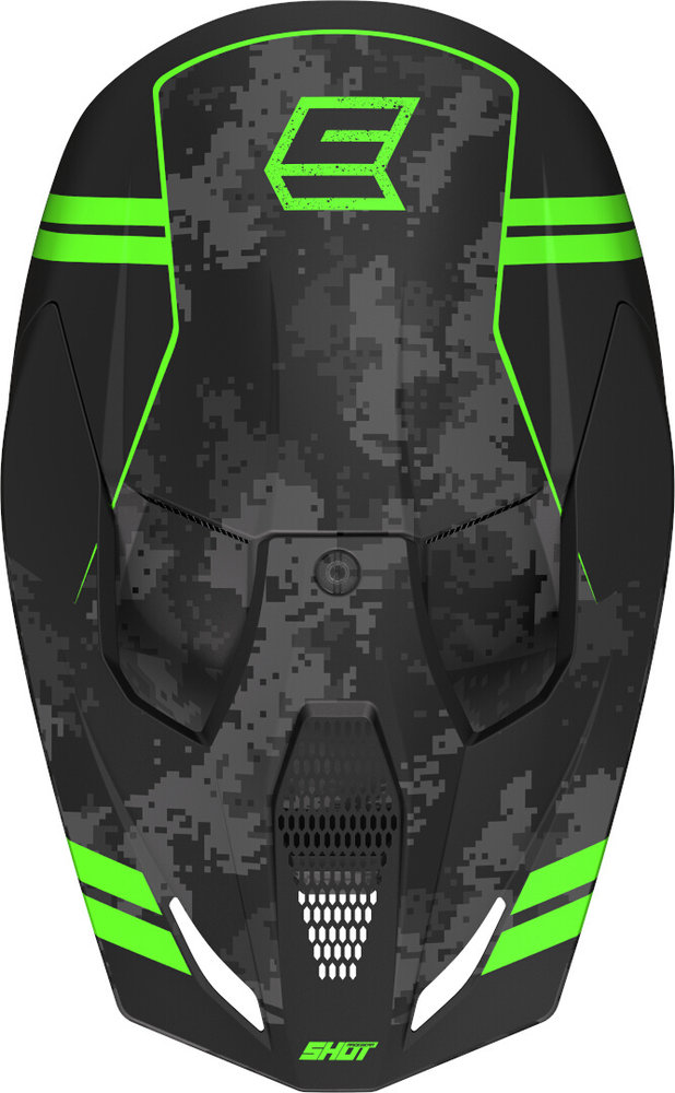 Shot Furious Army Motocross Helmet