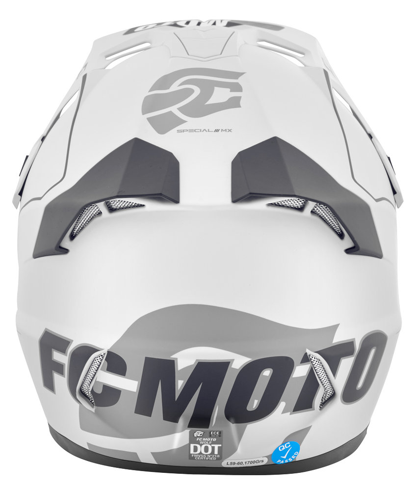 FC-Moto Merkur Straight Motocross Helmet