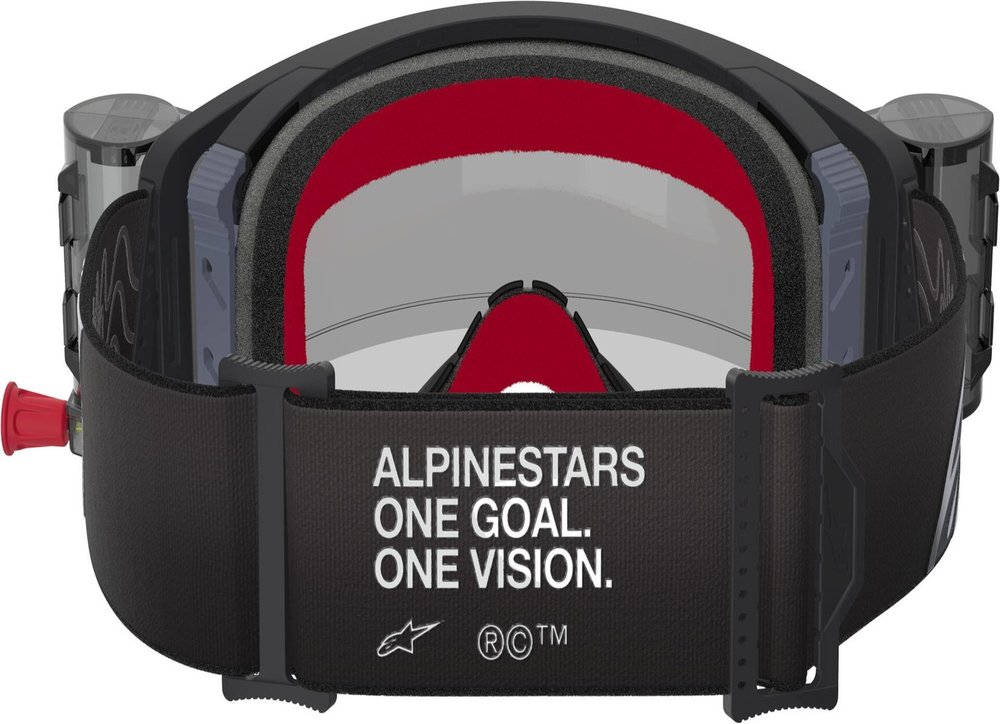 Alpinestars Supertech Corp Stripe Roll-Off Motocross Goggles