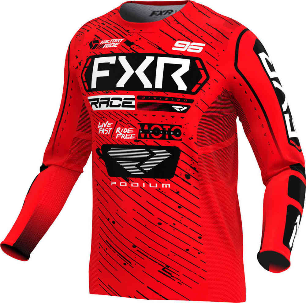 FXR Podium 2025 Youth Motocross Jersey