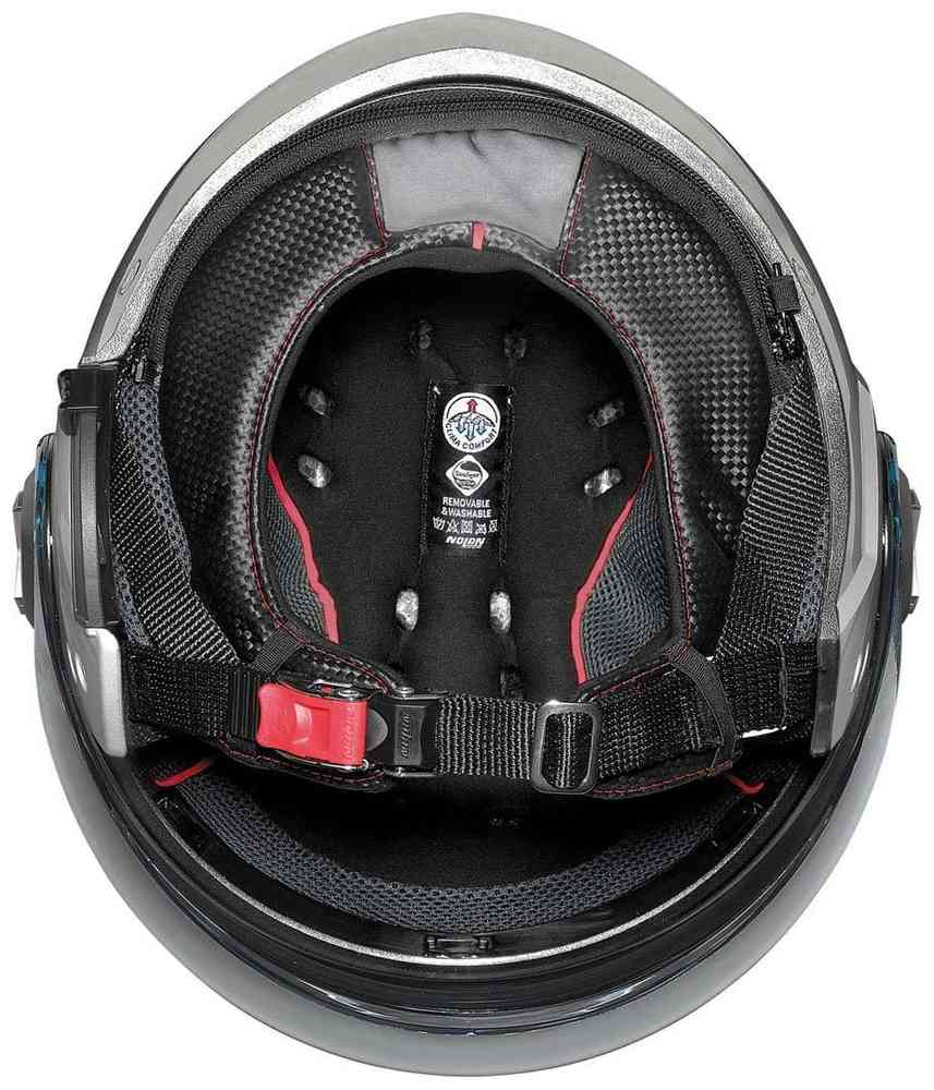 Nolan N33 Evo Classic Scratched Chrome Jet Helmet