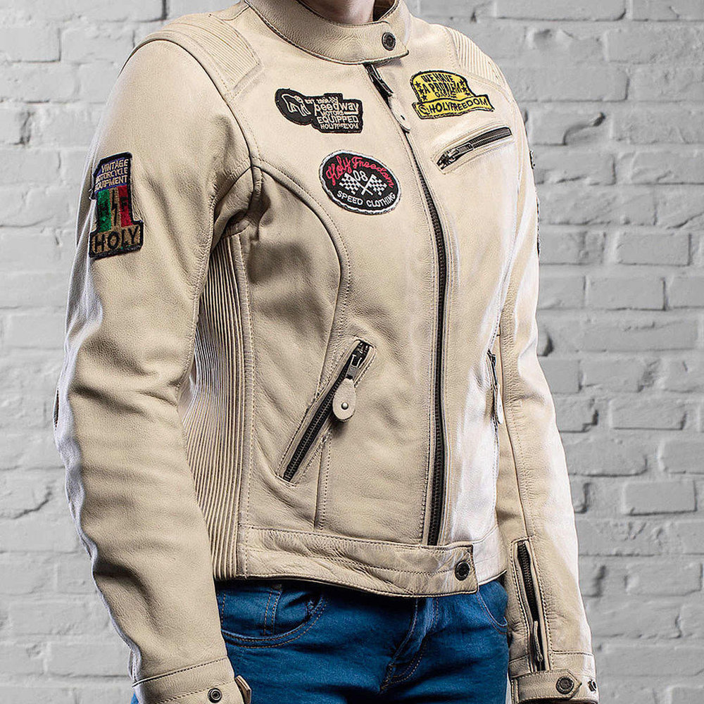 HolyFreedom Zero Ladies Motorcycle Leather Jacket