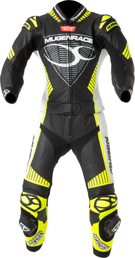 MUGENRACER Impegnato-D perforated Ladies Two Piece Motorcycle Leather Suit