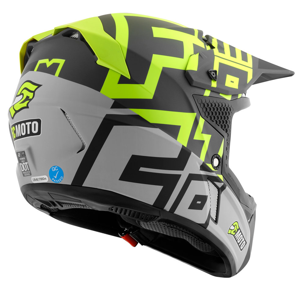 FC-Moto Merkur Flex Motocross Helmet