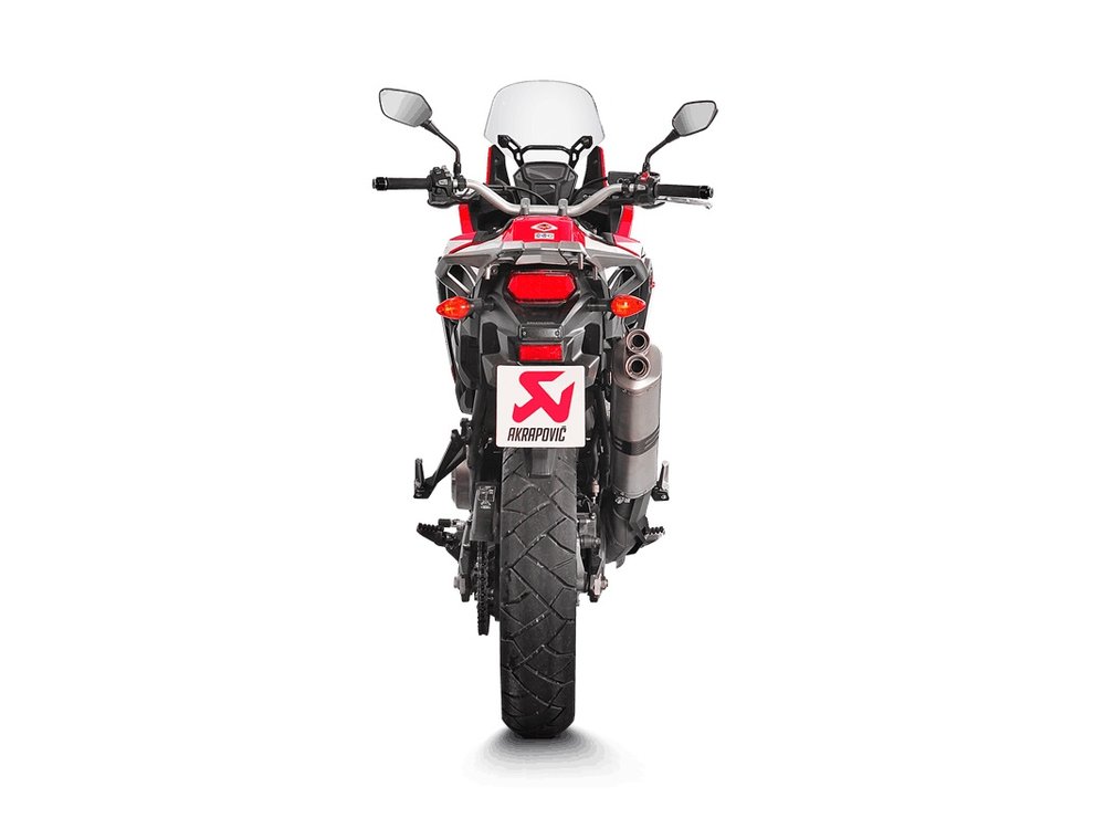 Akrapovic Slip-On Line Rear Titanium Silencer