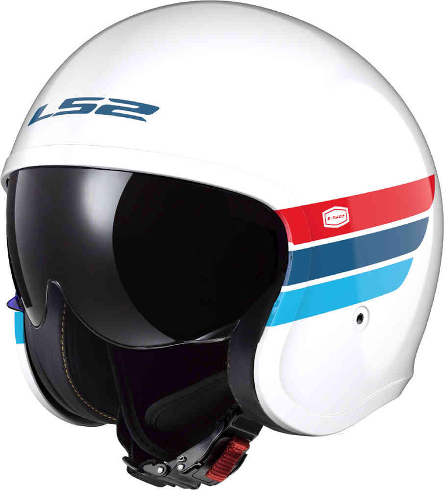 LS2 OF599 Spitfire II Retro Jet Helmet