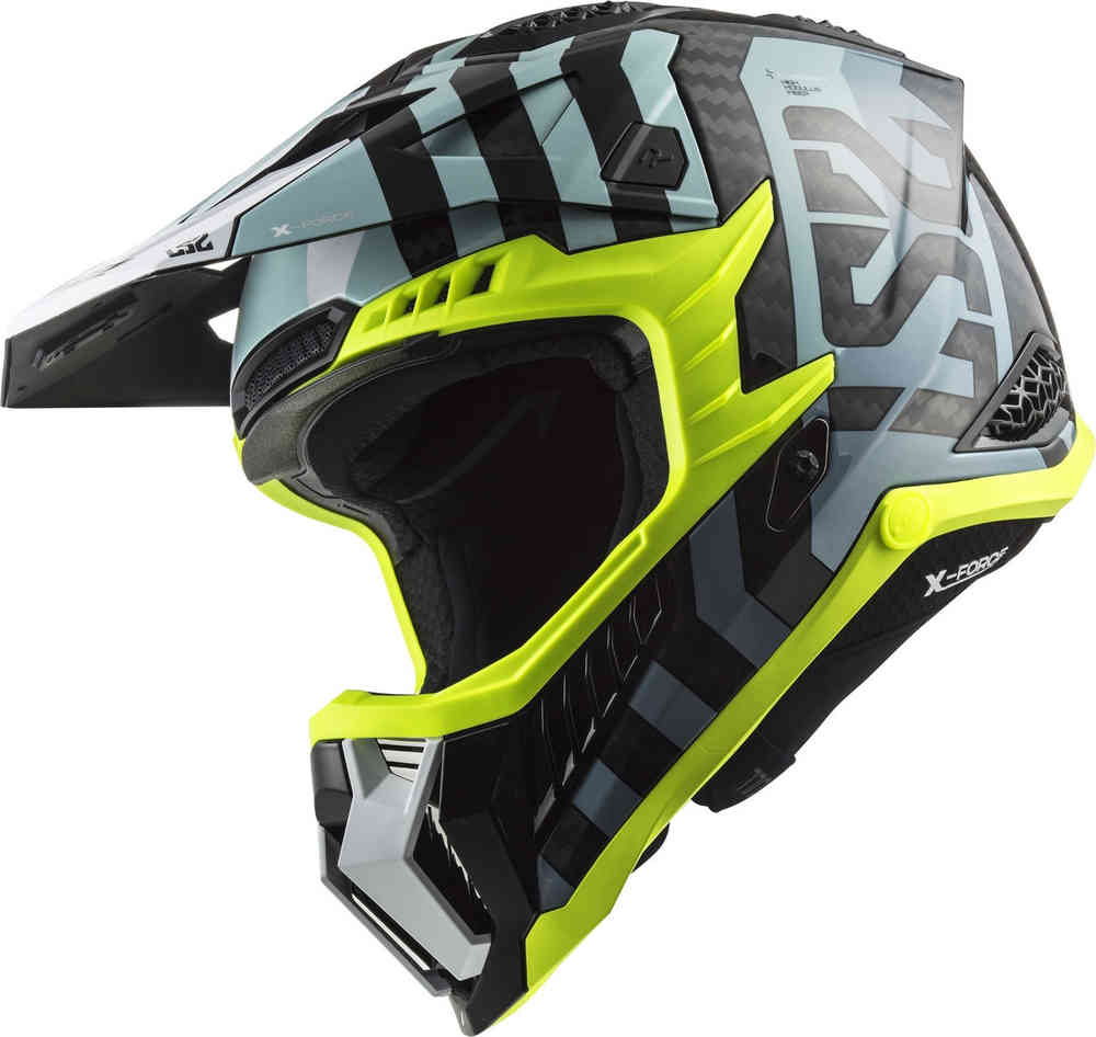 LS2 MX703 X-Force Barrier Carbon Motocross Helmet