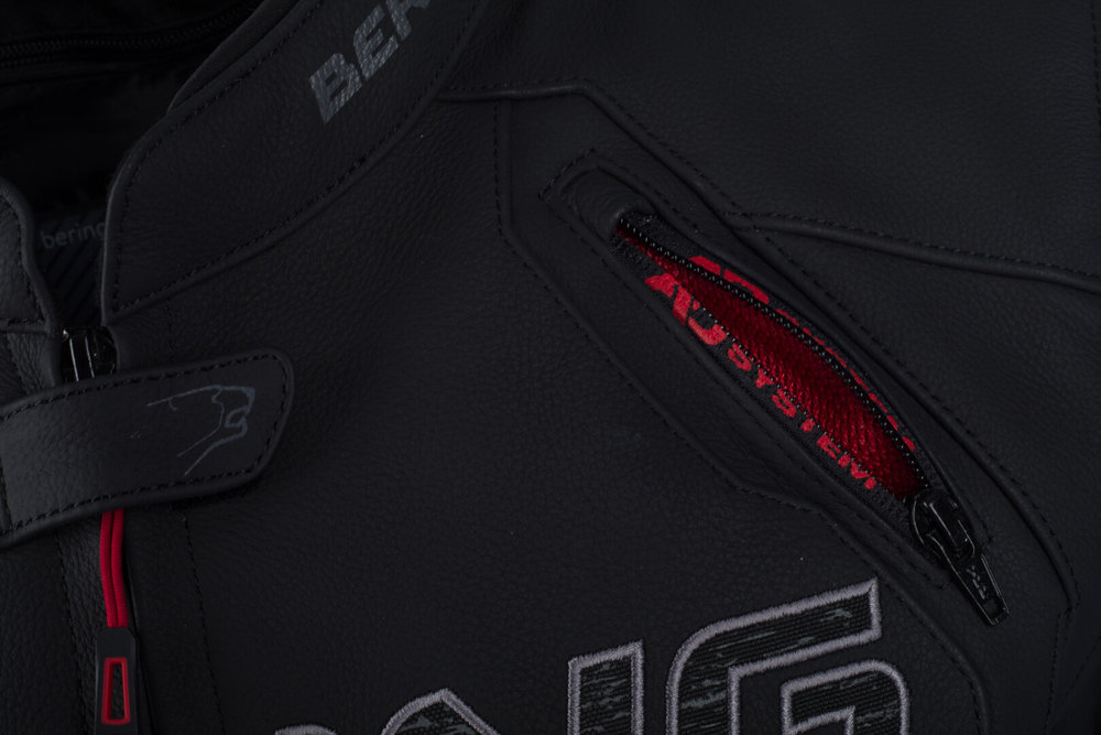 Bering Atomic Motorcycle Leather Jacket