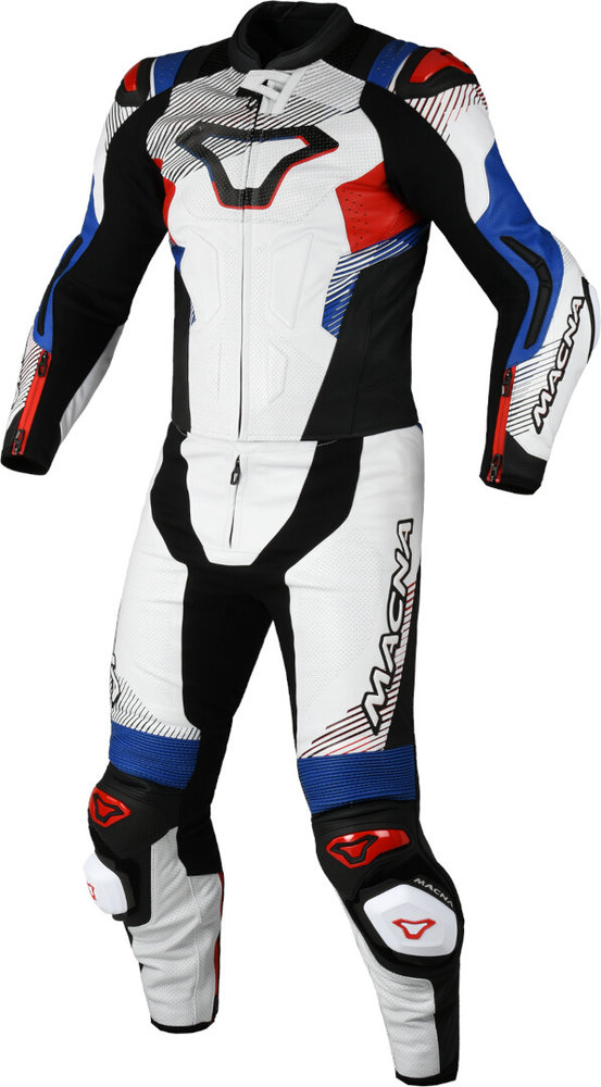 Macna Armadyl perforated Two Piece Motorcycle Leather Suit