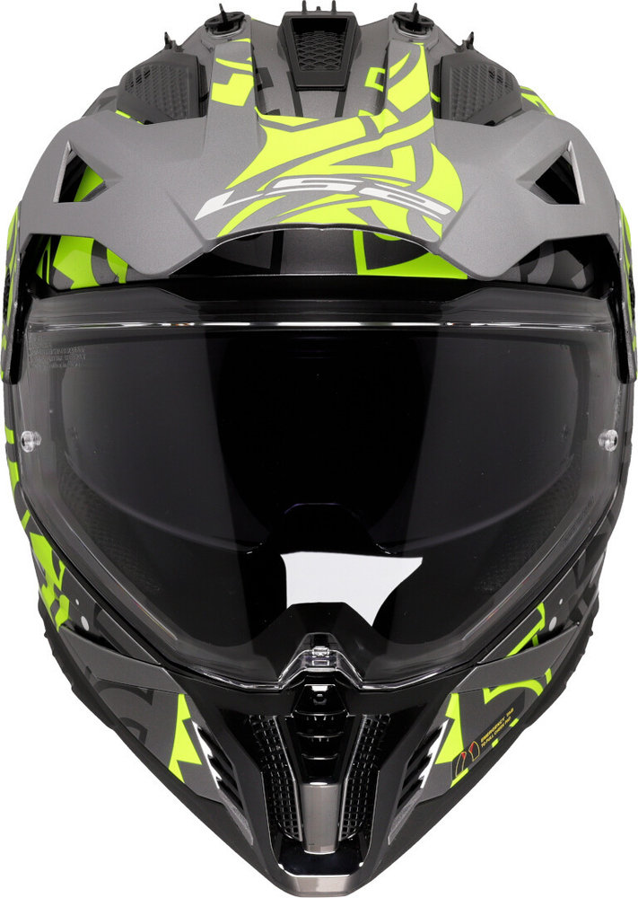 LS2 MX702 Pioneer II Rangi Motocross Helmet