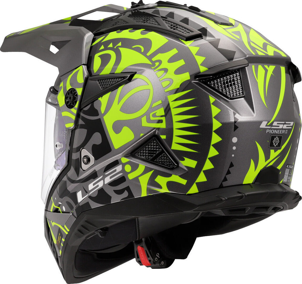 LS2 MX702 Pioneer II Rangi Motocross Helmet