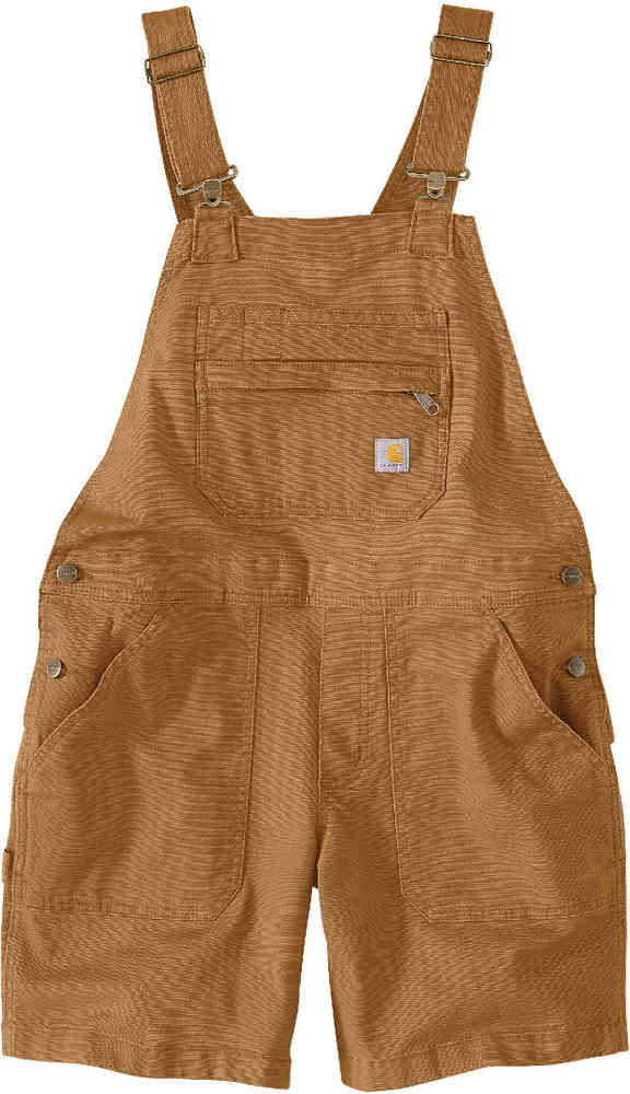 Carhartt Rugged Flex Relaxed Fit Canvas Ladies short Dungarees