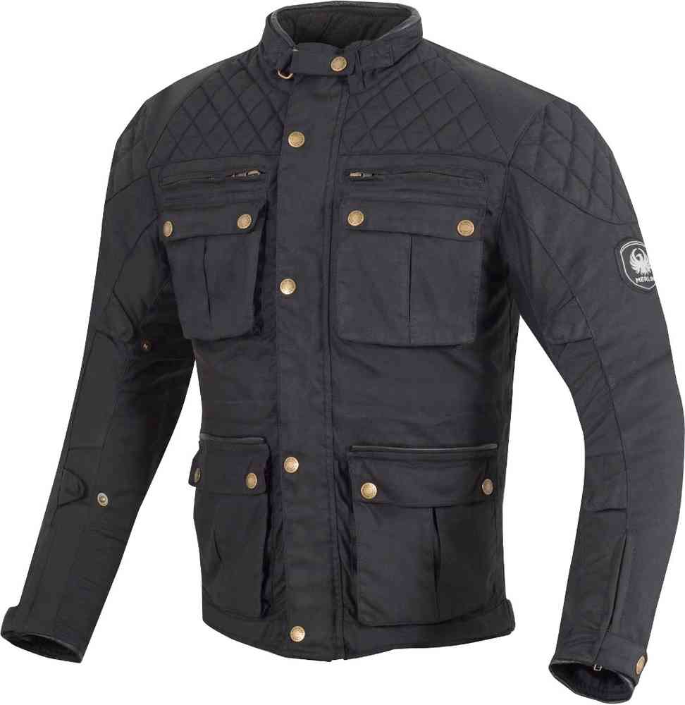 Merlin Edale Motorcycle Waxed Jacket