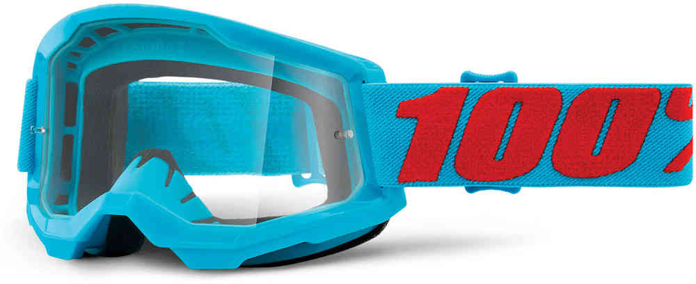 100% Strata 2 Clear Motocross Goggles