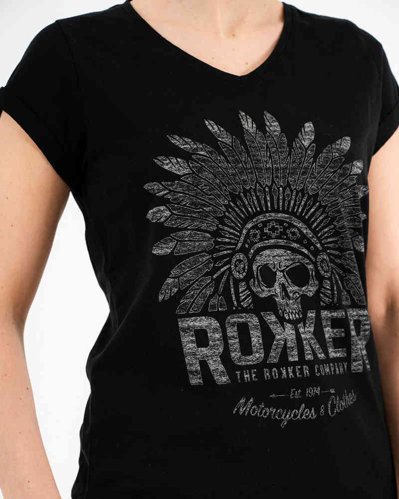 Rokker Indian Bonnet Ladies T-Shirt