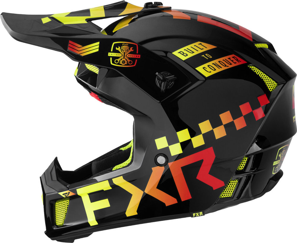 FXR Clutch Gladiator 2024 Motocross Helmet