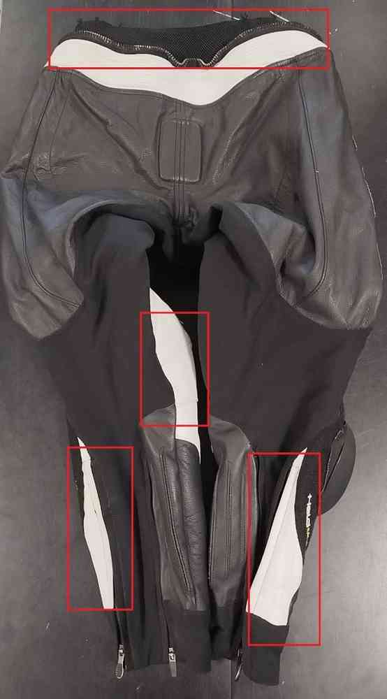 Held Grind motorcycle leather pants 2nd choice item